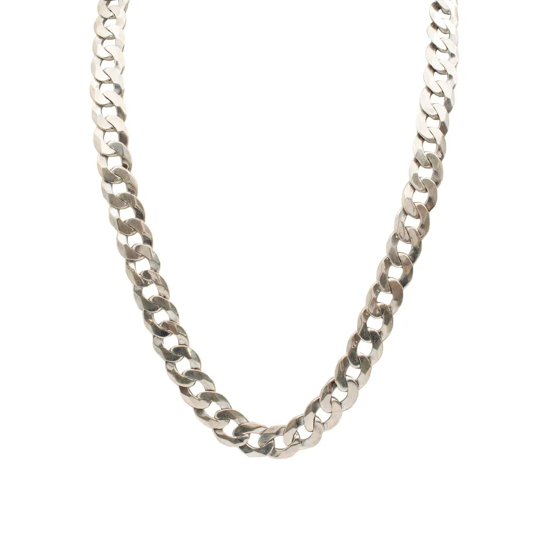 Sterling Silver Ladies Cuban Chain