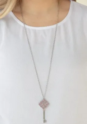  Unlocked Pink Necklace Set