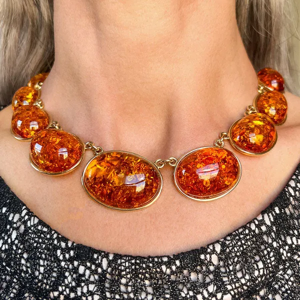 Vintage Amber Necklace