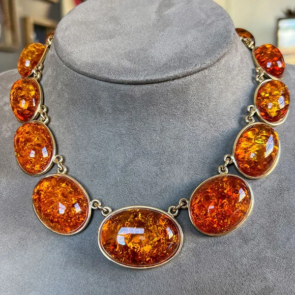 Vintage Amber Necklace