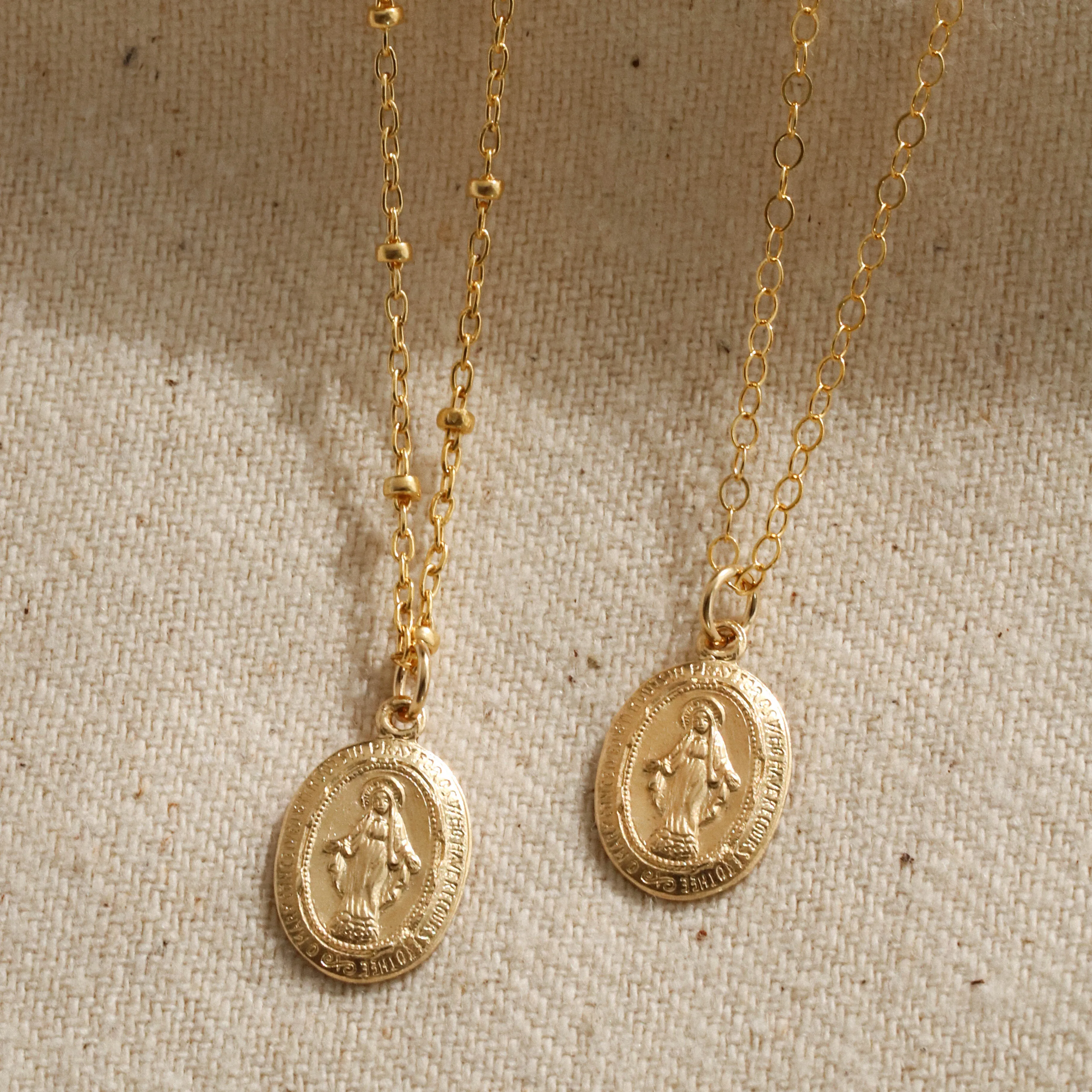 Virgin Mary Necklace