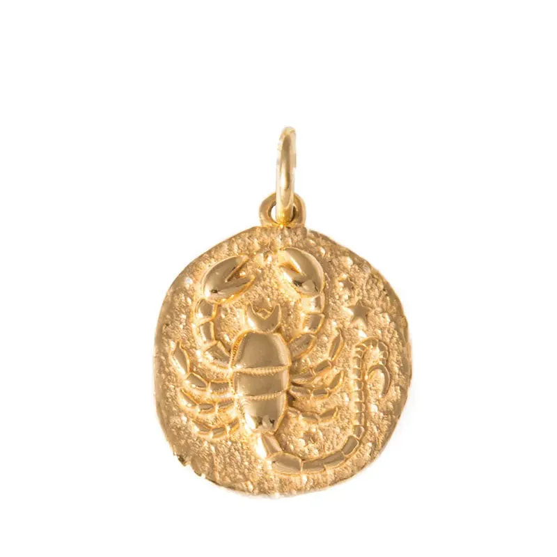 Zodiac Charm, Gold