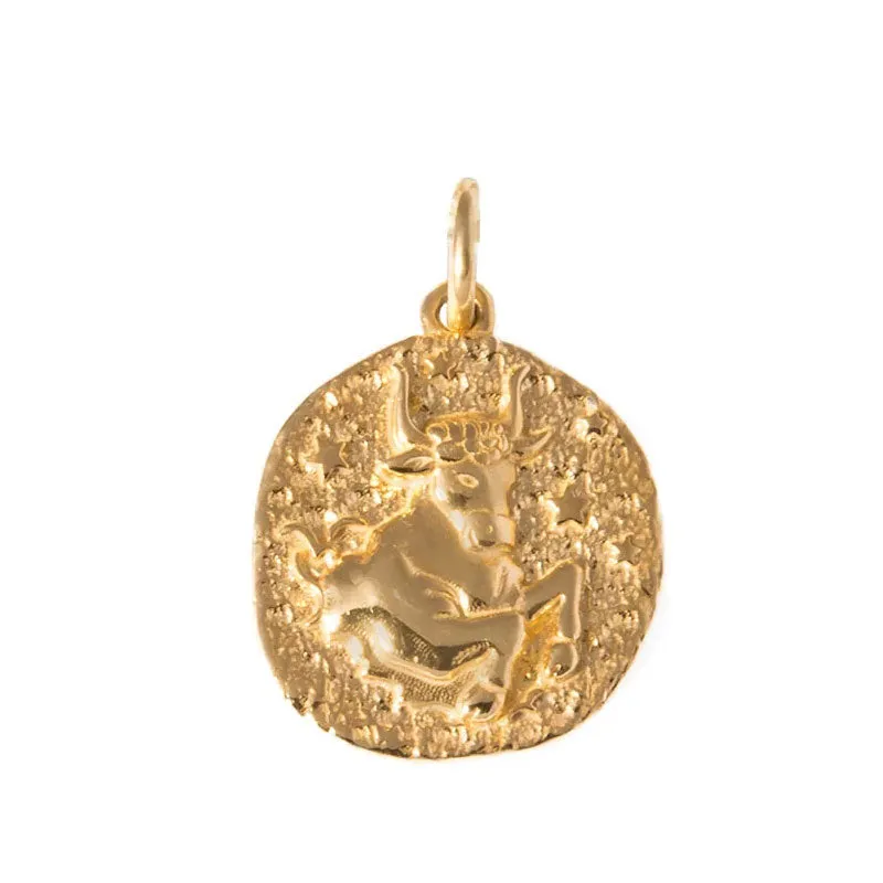 Zodiac Charm, Gold